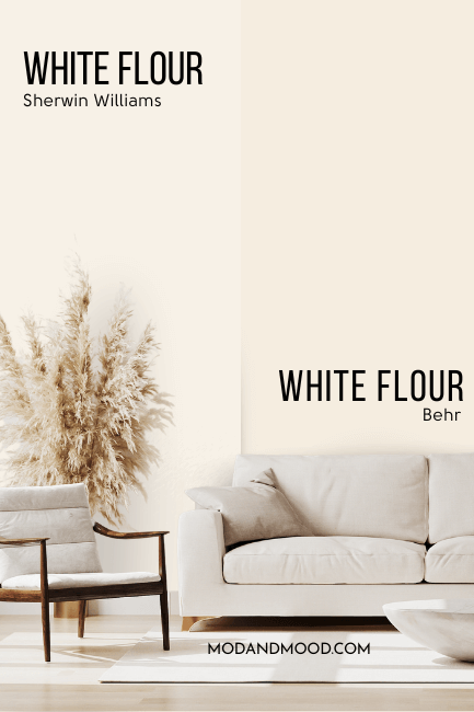 Behr White Flour vs Sherwin Williams White Flour