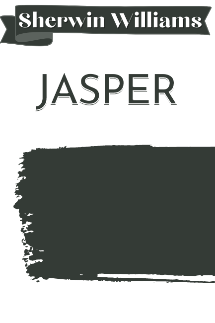 Jasper paintbrush swipe swatch