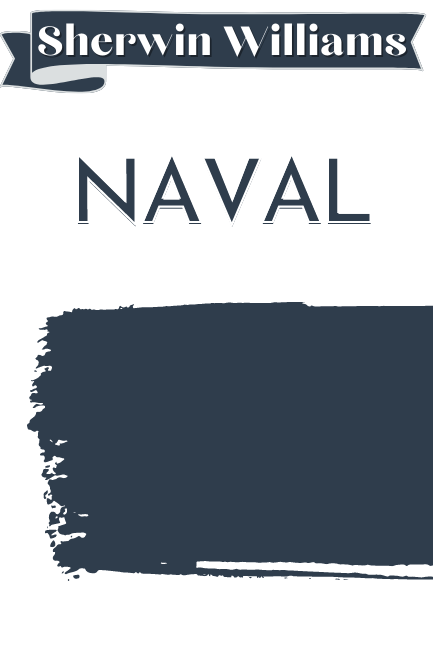 Paintbrush swipe of Naval