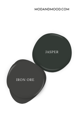 Jasper and Iron Ore paint drops