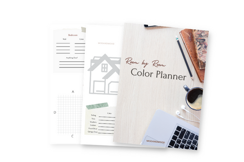 Sample images from Room by Room color planner and exterior planner