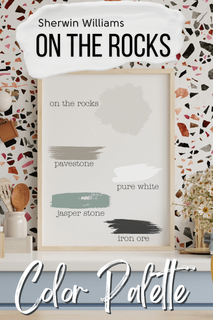 Sherwin Williams On the Rocks color palette