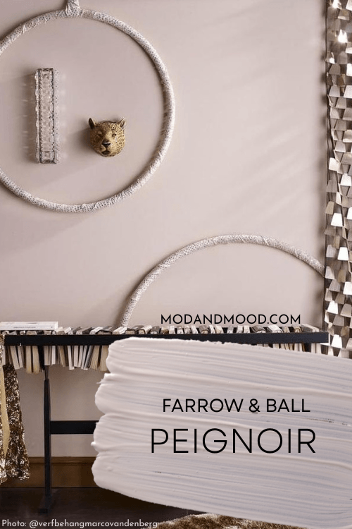 Farrow and Ball Peignoir walls