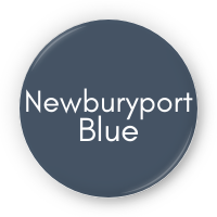 Paint dot swatch of Benjamin Moore Newburyport Blue