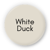 Paint dot of Sherwin Williams White Duck