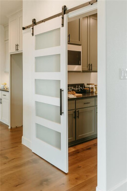 Sherwin Williams Cast Iron on butlers pantry cabinets