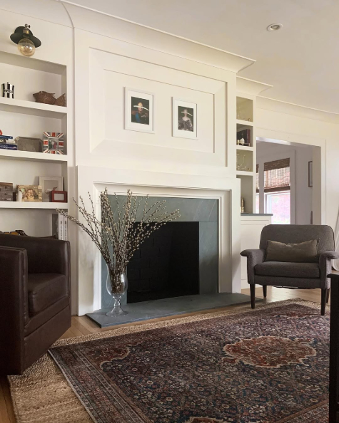 Benjamin Moore Swiss Coffee 100 where it looks buttery