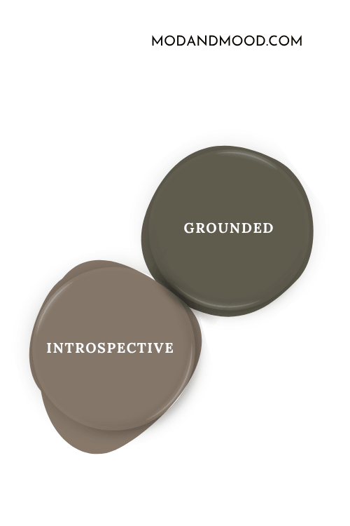 Paint dot of Grounded beside the same of Introspective